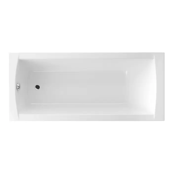 Aquaria wanna prostokątna 140x70 cm, biały połysk WAEX.AQU14WH - Oferta promocyjna