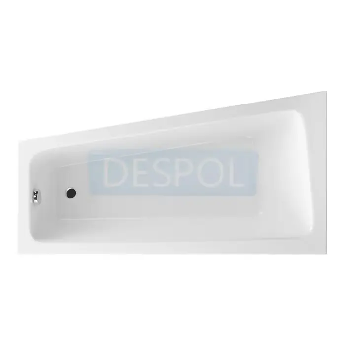 Ava side wanna narożna 150x80 cm lewa, biały połysk WAEX.AVL15WH - Dodaj do koszyka