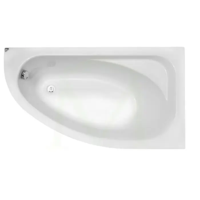 Besco cornea wanna narożna 140x80 cm asymetryczna lewa biała wac-140-nl WAC-140-NL - Właśnie dodano