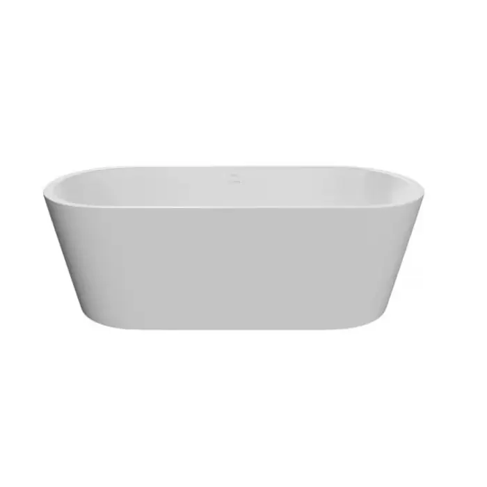 Cena fabryczna - Rongbuk evo 150cm wanna wolnostojąca, akrylowa z korkiem chrom połysk AWW-012-150ZP