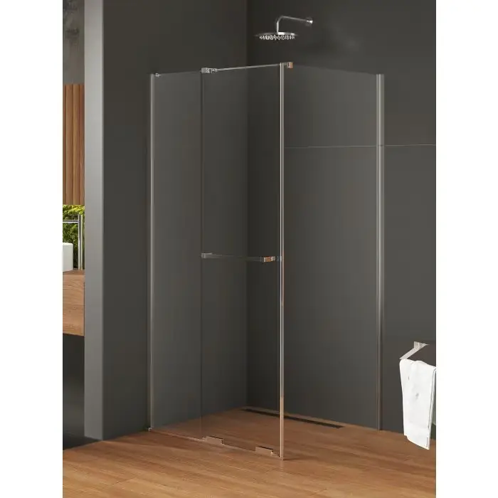 Jeszcze taniej - Kabina prysznicowa smart 1d prostokątna u 110x120x200 szkło czyste 8mm active shield 2.0 - wieszak EXK-6595