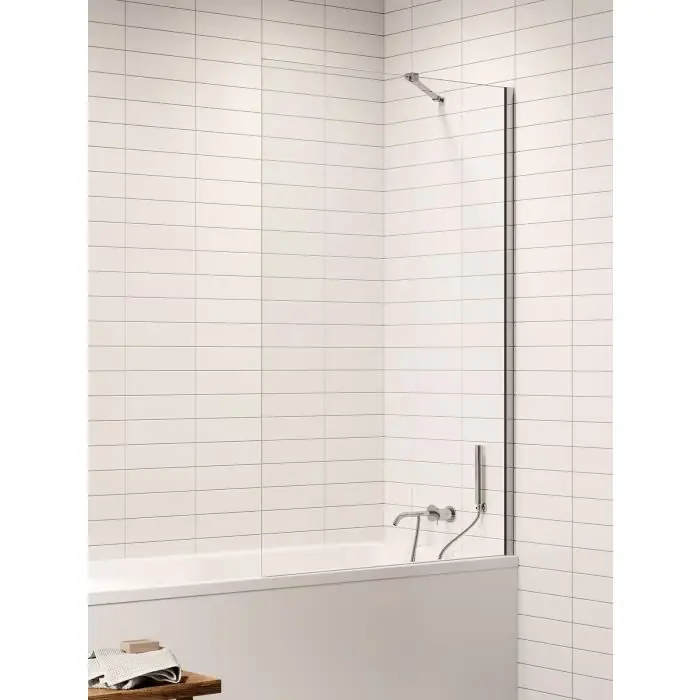 Końcówka serii - Nz4 parawan nawannowy nesta stały u 100x140 szkło czyste 8mm active shield 2.0 P-0196
