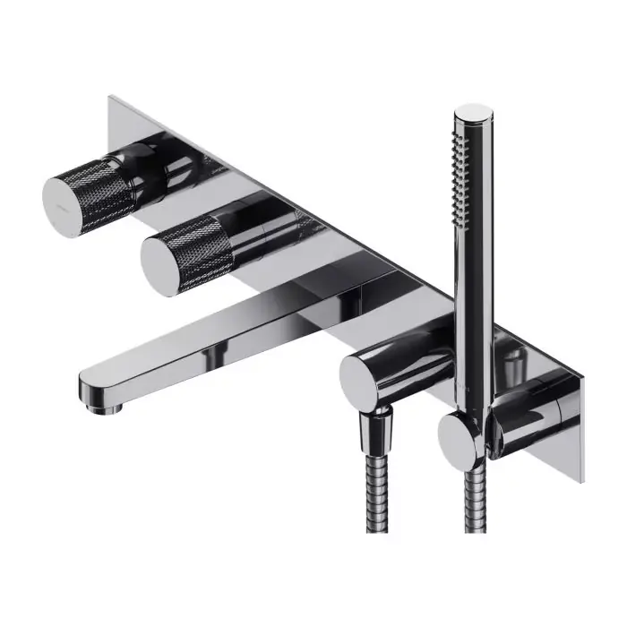 Contour bateria wannowa 5-otworowa podtynkowa, chrom CT8037/1CR | Produkt wysokiej jakości