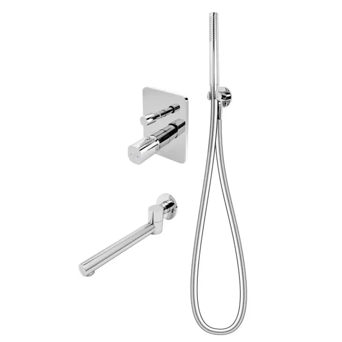 Meandro sytem wannowy podtynkowy chrom FD1-MDR-7PSET1-11 | Hit sprzedaży