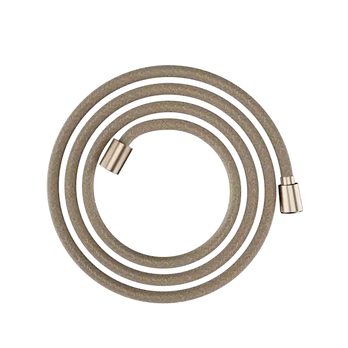 Właśnie dodano | Designflex wąż prysznicowy 200 cm, tekstylny brąz szczotkowany 28230140