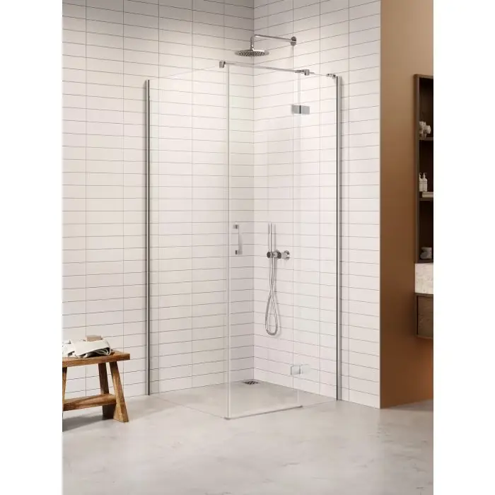 Kabina nesta chrom 1d prostokątna p 120x110x200 czyste 6mm active shield 2.0 K-3654 | Łatwy zwrot