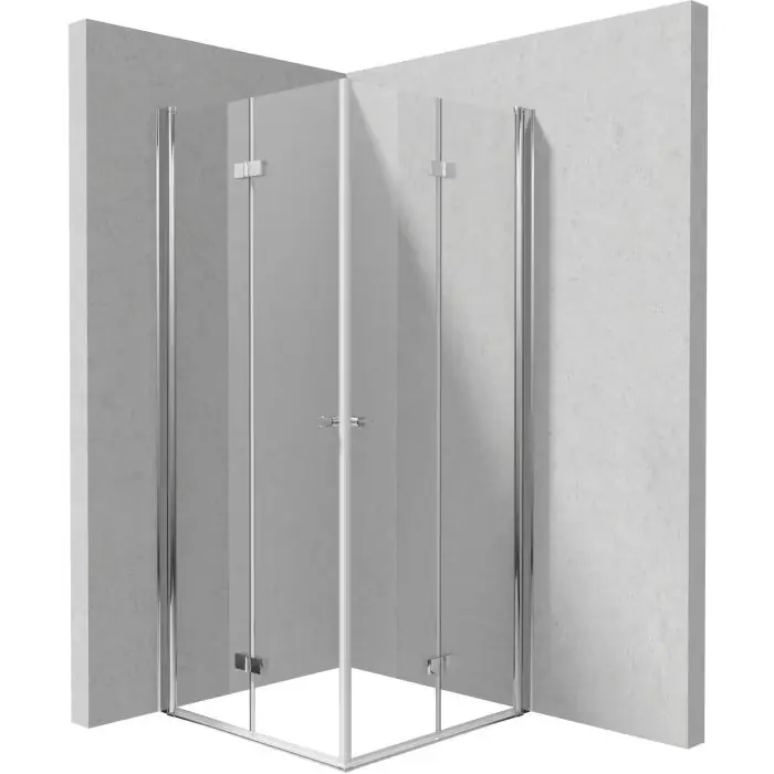Kabina kerria plus chrom 90x90 ktsx041p + ktsx041p KKN0X09X09 - Top oferta