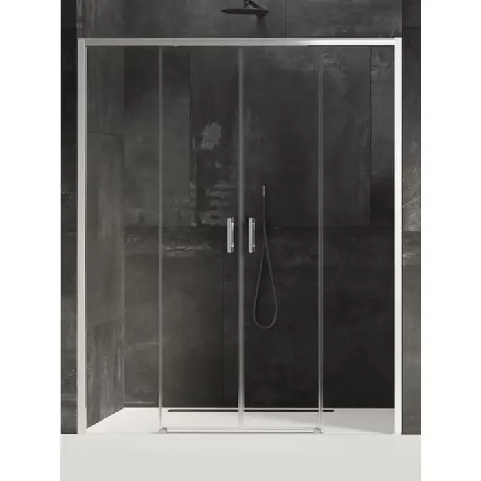 Nz4 drzwi wnękowe prime 2d u 200x200 szkło czyste 6mm active shield 2.0 D-0340A | Hit