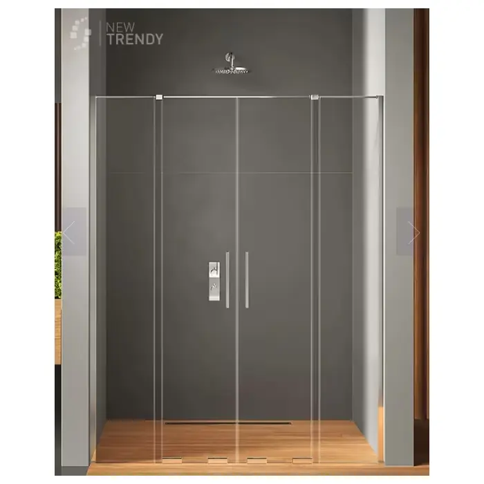 Nz4 drzwi wnękowe smart 2d u 140x200 szkło czyste 8mm active shield 2.0 EXK-4015 - Cena fabryczna