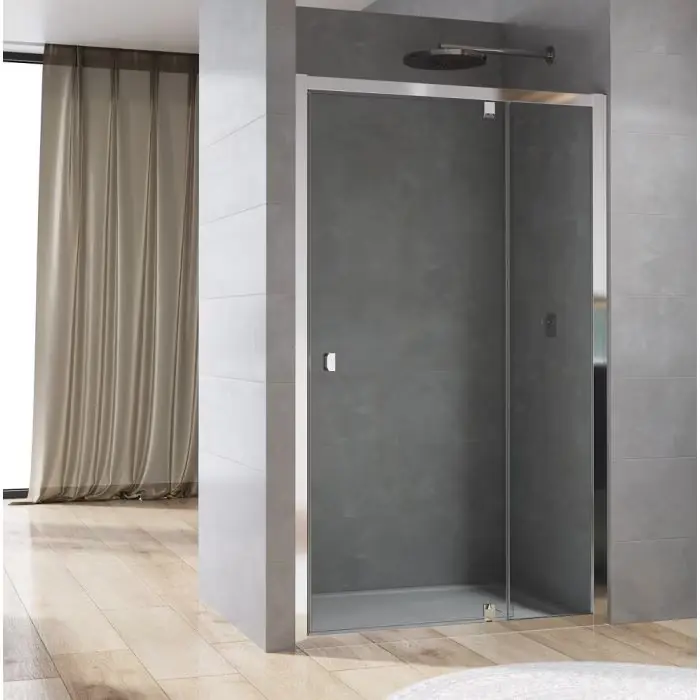 Arelia t13 drzwi wahadłowe z el. stałym 1200x1900 srebrny polerowany 07 D20T131204007 | Nowość