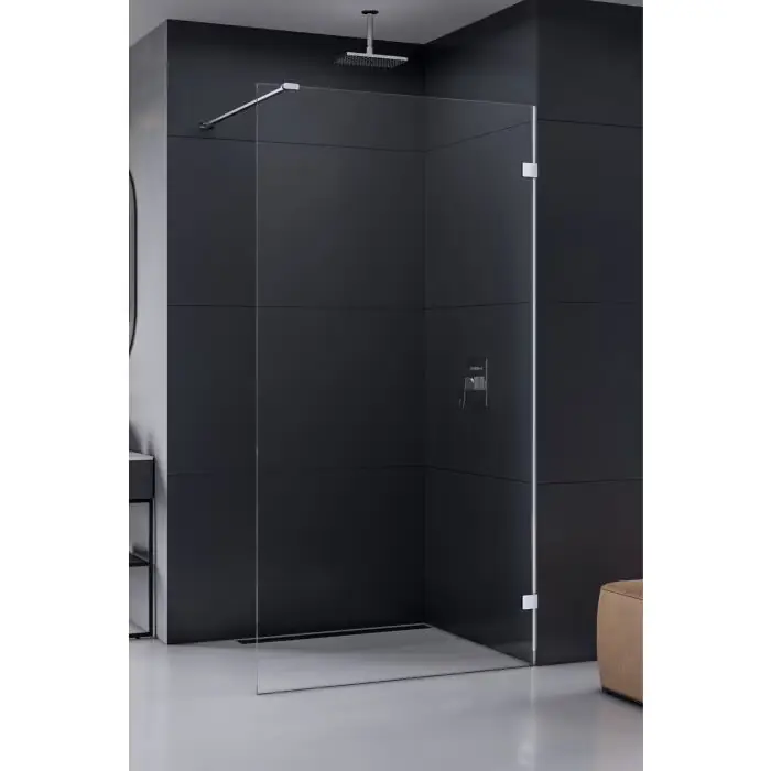 Bezpośrednio z fabryki - Nz4 kabina prysznicowa eventa walk-in u 50x200 szkło czyste 8mm active shield 2.0 EXK-4615
