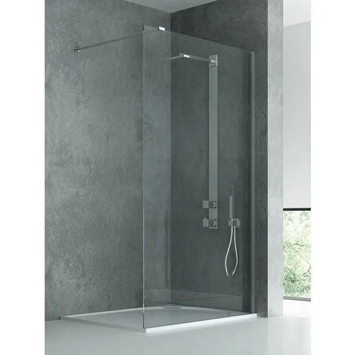 Oferta limitowana | Nz4 kabina prysznicowa new modus walk-in u 50x200 szkło czyste 8mm active shield 2.0 EXK-5455