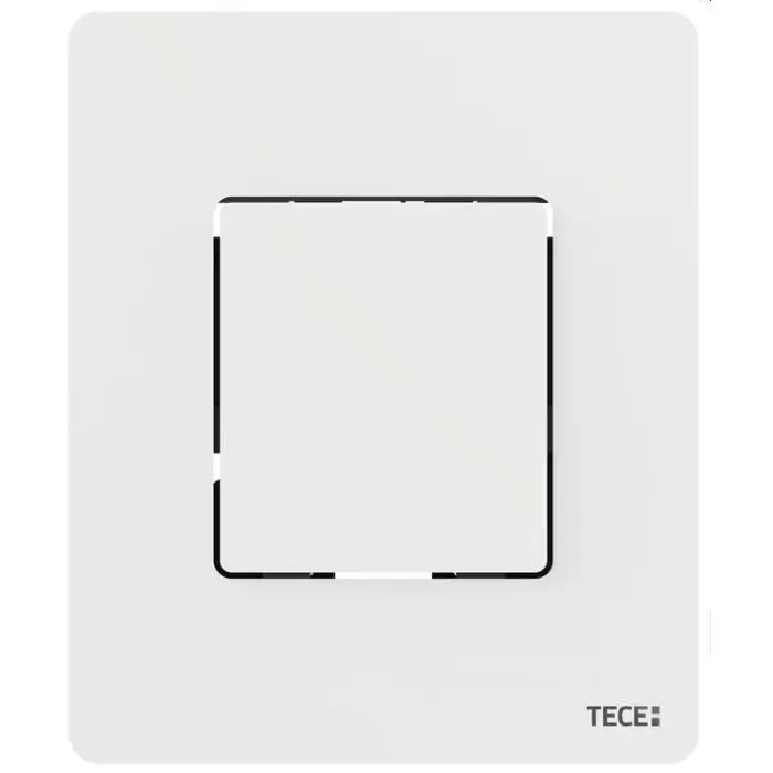 Tecesolid - przycisk do pisuaru z metalu biały matowy 9242433 | Duży rabat
