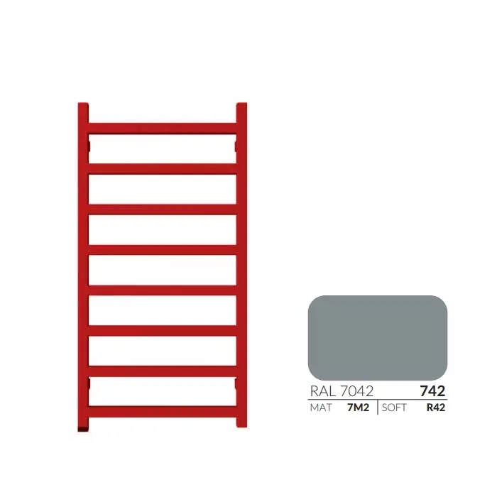 Już w sprzedaży - Simple one grzejnik łazienkowy 960x500 ral 7042 soft WWSIE096050-KR42E8P