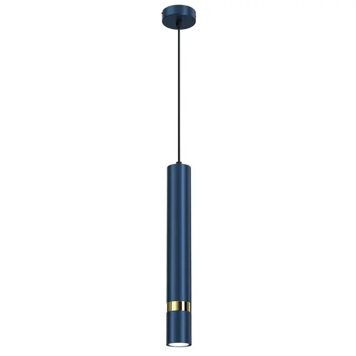Lampa wisząca joker navy blue/gold 1xgu10 MLP7725 - Zostało kilka sztuk