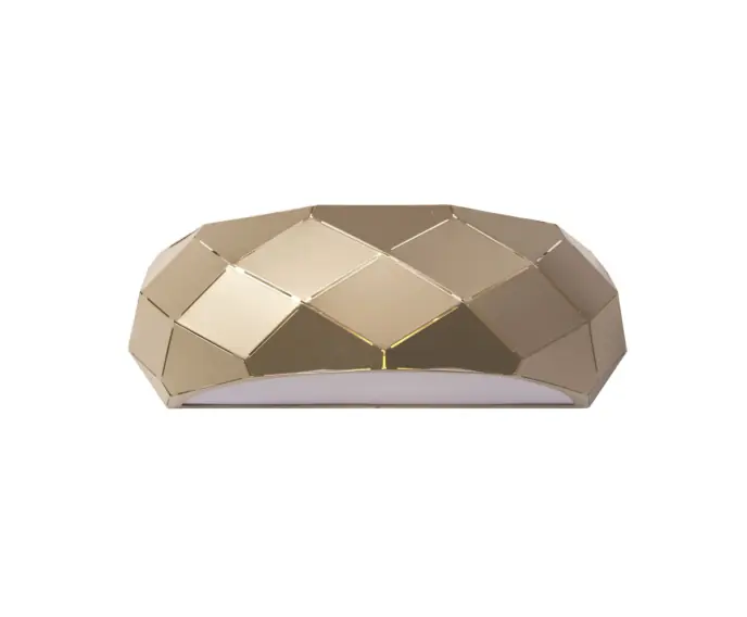 Produkt premium | Kinkiet ścienny Italux Harley LED nowoczesny złoty MBM-3480/1B GD