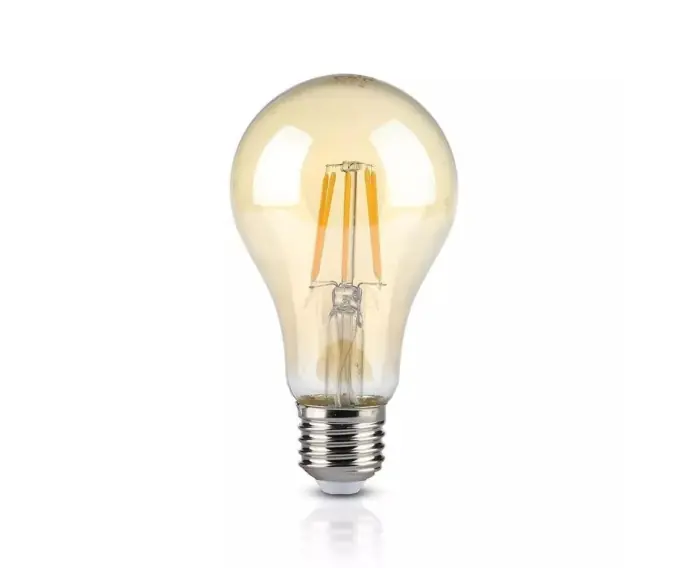 Wybór klientów - Żarówka LED V-TAC 8W E27 Filament Bursztyn VT-1958 ciepła 720lm