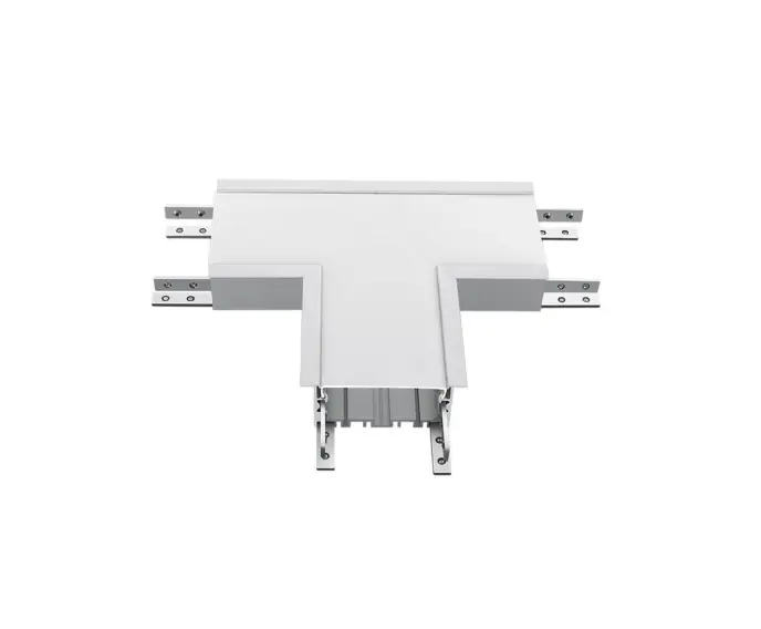 Prosto z fabryki - Łącznik T Opraw V-TAC 14W Linear Downside Srebrny VT-7-41-T neutralna 1200lm
