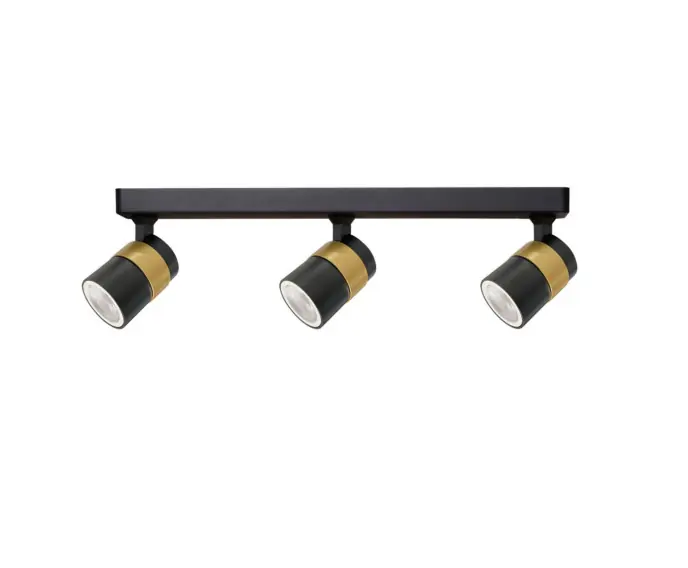 Wyprzedaż - Spot Anillo 3xGU10 czarny LP-770/3W BK Light Prestige