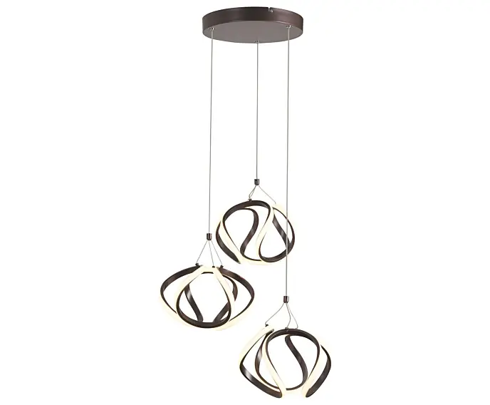 Oferta dnia - Lampa wisząca ledowa 50W kolor Brązowy 5693 Ambrosio Rabalux