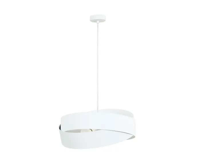 Lampa wisząca metalowa biała TORNADO 3xE27 Zuma Line 1141 | Outlet