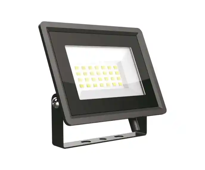Naświetlacz halogen LED V-TAC 20W Czarny VT-4924 ciepła 1650lm - Jakość premium