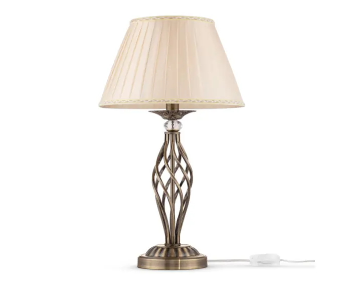 Lampa stołowa klasyczna z abażurem Grace Maytoni RC247-TL-01-R | Cena promocyjna