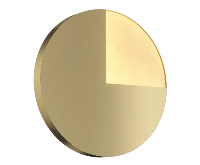 Lampa ścienna okrągła złota 38cm Jupiter Maytoni MOD320WL-L10BS3K - Cena obniżona