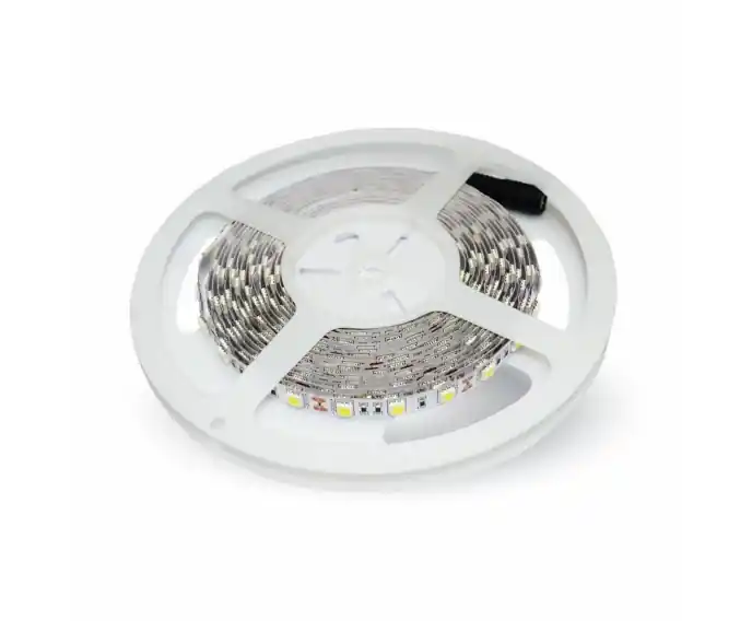Szybka dostawa | Taśma LED V-TAC SMD5050 300LED 24V IP20 9W/m 9W/m VT-5050 4000K 1000lm