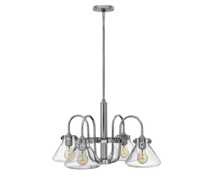 Żyrandol chrom Congress 4xE27 60W Hinkley | Prosto z fabryki