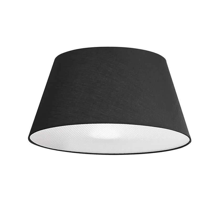 Abażur z tkaniny czarny 50cm AZ2590 z serii NF - Azzardo | Oszczędź
