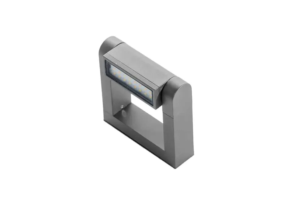 Kinkiet metalowy szary kwadratowy AZ2133 z serii FRAME - Azzardo - Oszczędź teraz