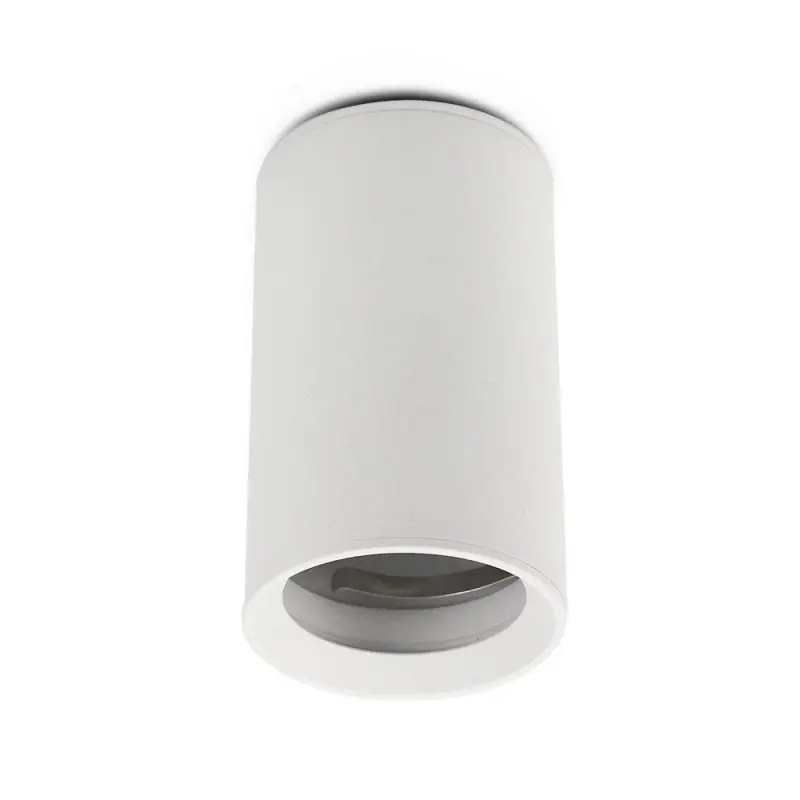 Nowość w sklepie - Oprawa V-TAC aluminiowa GU10 okrągła natynkowa tuba biała 60x100mm VT-807-W 3 lata gwarancji