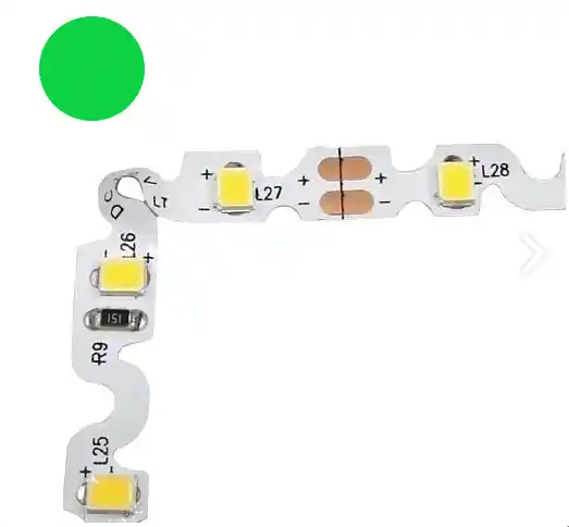 Bestseller | Taśma LED 12W giętka zielona 2835 300LED/5m HIGH LUMEN 6mm