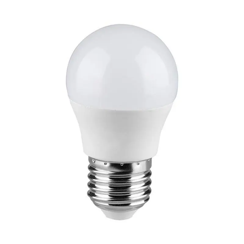 Żarówka LED V-TAC CREE CHIP 6,5W E27 kulka G45 VT-290 6500K 600lm 6 lat gwarancji | Cena po obniżce