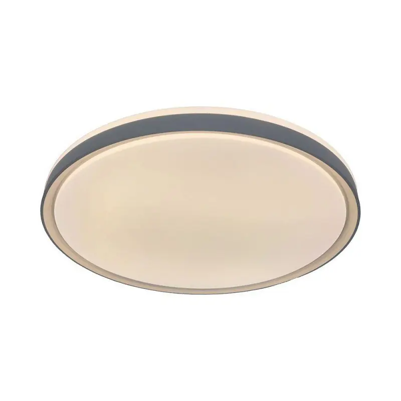 Bezpieczne zakupy - Oprawa sufitowa plafoniera V-TAC 30/60W/30W LED 48cm 3w1 ściemnialna szara pilot CCT VT-85031 3000K-6500K 6000lm