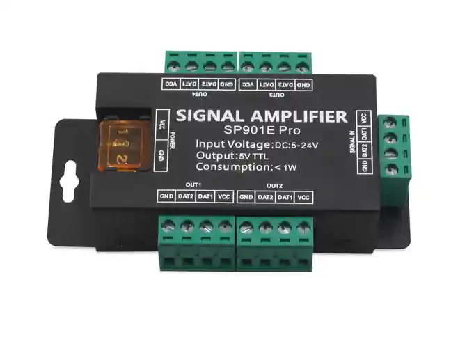 Bestseller | Wzmacniacz do taśm LED cyfrowych - SP901E PRO MINI 4