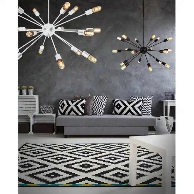 Sprawdzony produkt | Lampa wisząca Orbit Black Azzardo 40446-18BK
