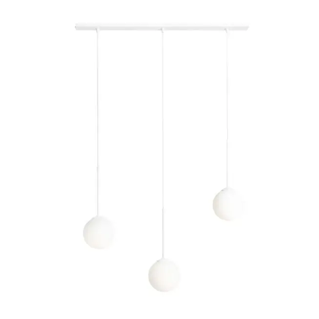 Lampa wisząca Bosso 3 1087E biała - Najlepsza cena
