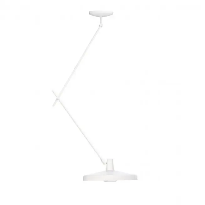 Outlet - Lampa wisząca na wysięgniku Ceiling 45 White Arigato Grupa AR-Cw-45