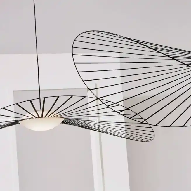 Top produkt | LAMPA WISZĄCA VERTIGO NOVA CZARNO - BIAŁA - 140 cm