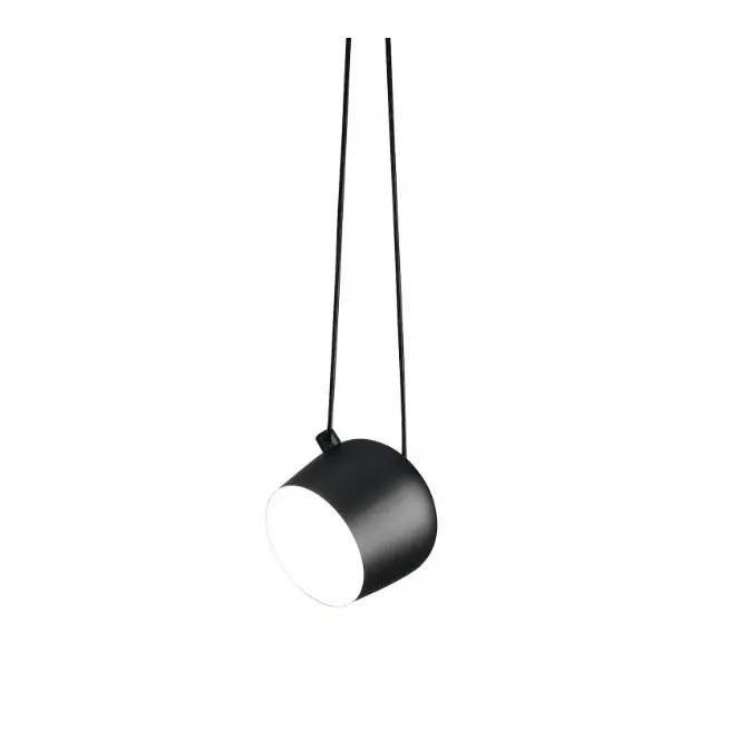 Popularny produkt | Lampa wisząca AIM czarna F0090030 Flos
