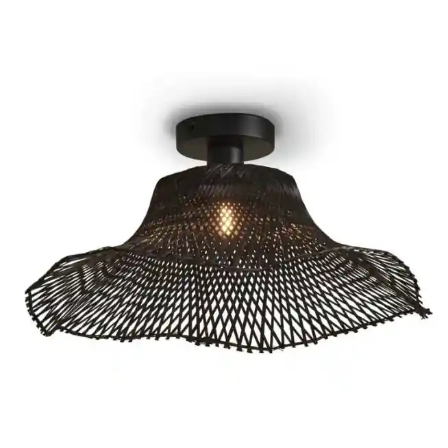 LAMPA SUFITOWA IBIZA S 50X15 CZARNA Good&Mojo | Łatwy zwrot