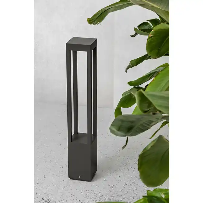 Nowość w sklepie - Słupek / latarnia zewnętrzna LED Agra szara 70753