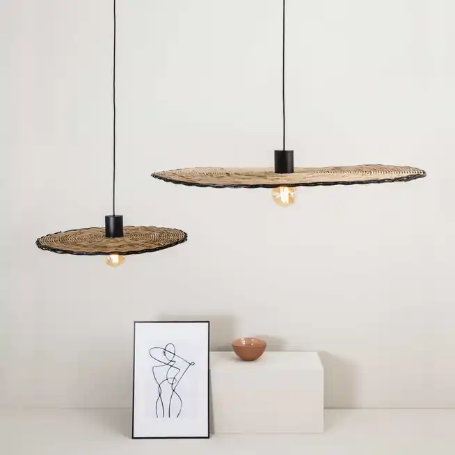 Okazja cenowa - Rattanowa lampa wisząca COSTAS 600 68590-69 FARO