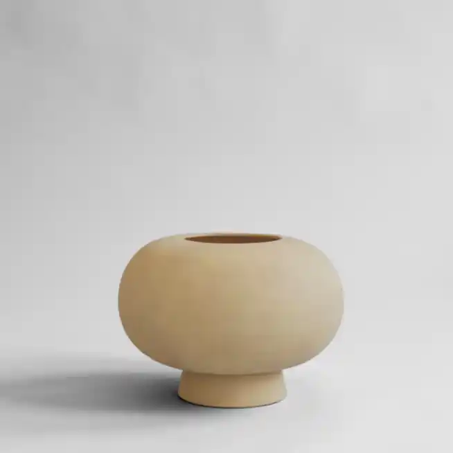 Klienci polecają - Wazon Kabin, Fat - Sand 101 Copenhagen