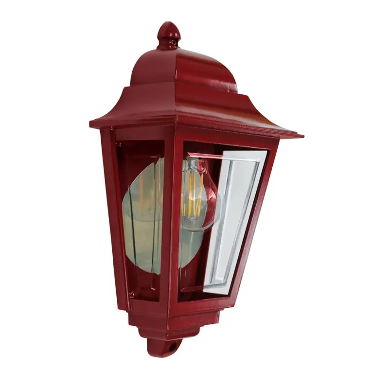 Bestseller - DECO LANE kinkiet na elewację Elstead Lighting, czerwony, IP44, E27 max 60W