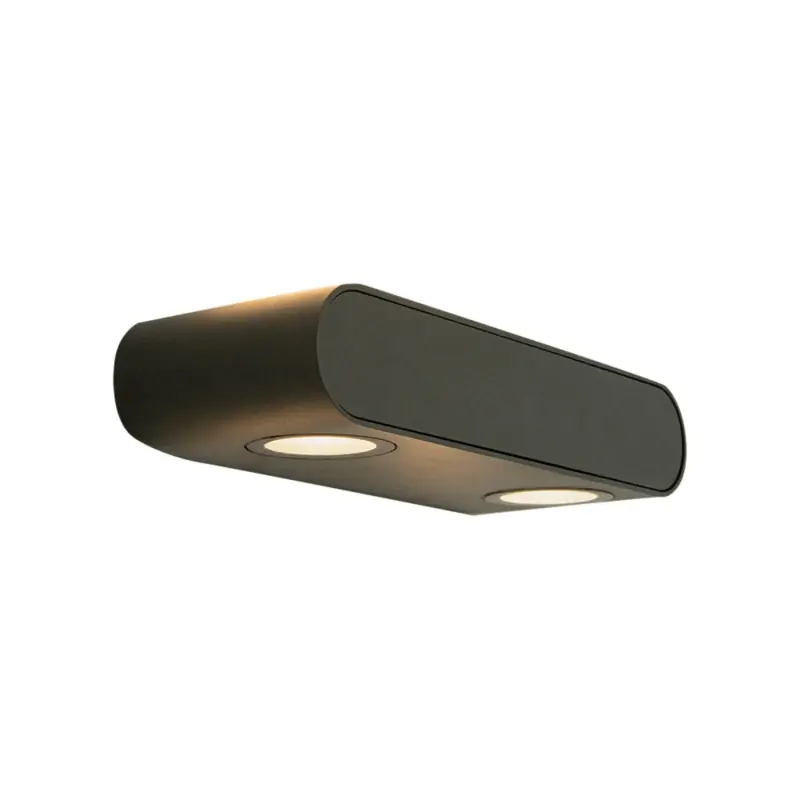 Zewnętrzna lampa ścienna góra/dół E315 Zambelis, LED, grafit, IP54, 3000K - Supercena