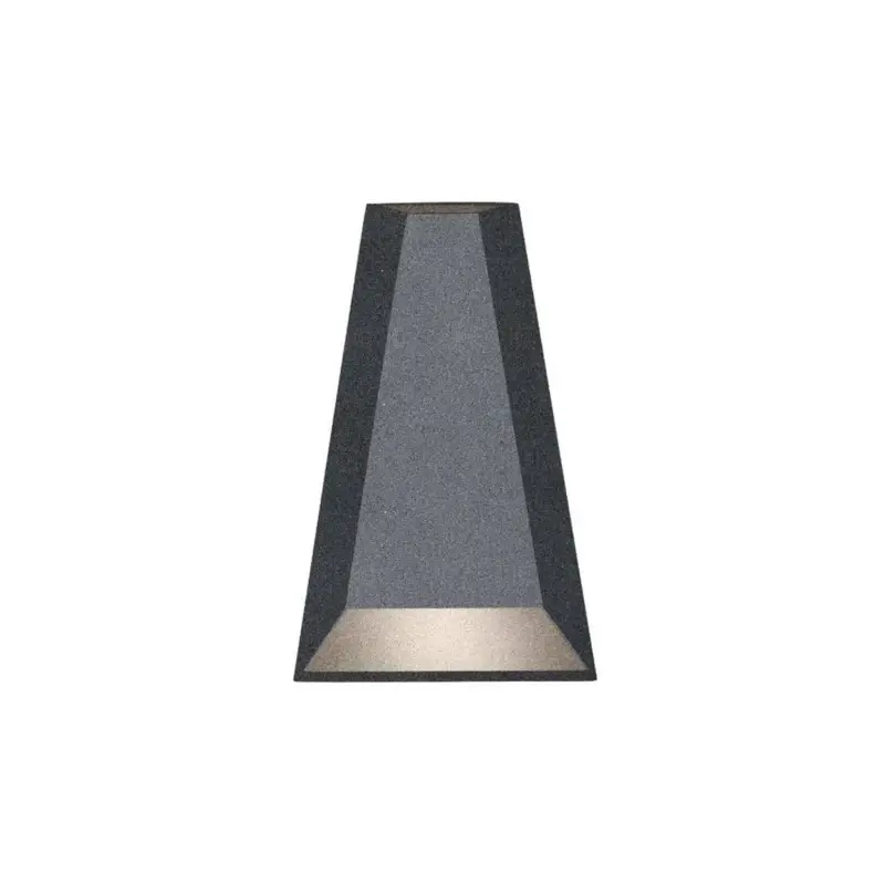 Wyprzedaż | Kinkiet elewacyjny dwupunktowy E135 Zambelis, LED, grafit, IP54, 3000K