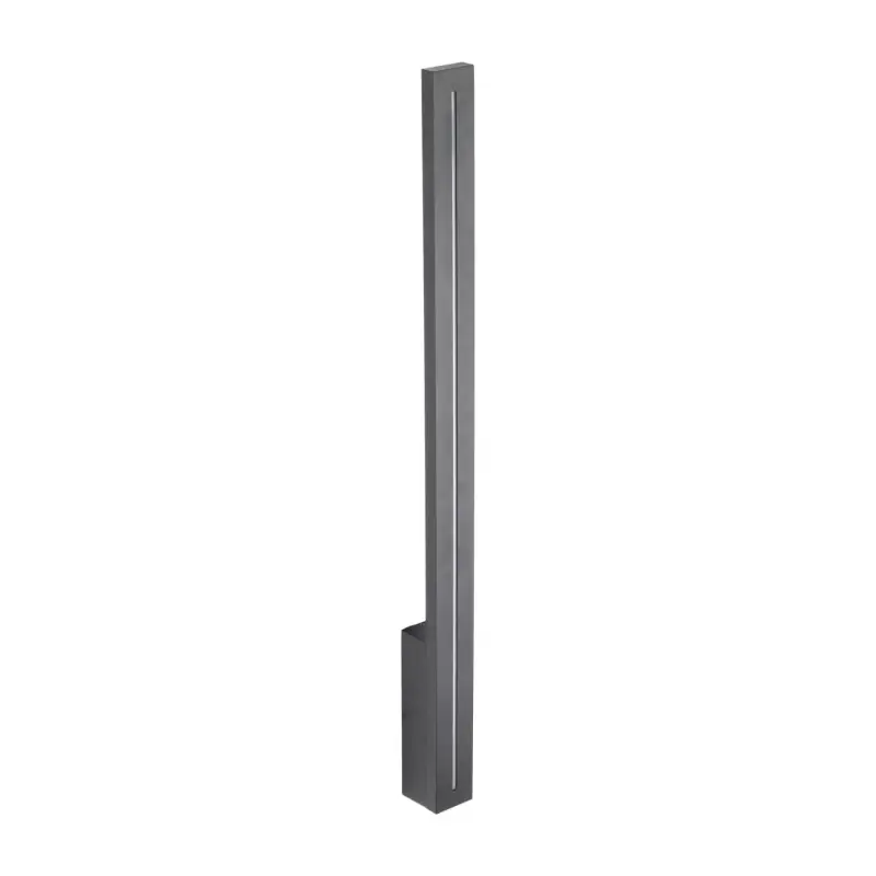 LINEA S kinkiet elewacyjny TKlighting, LED, szary, IP65, 3000K | Szybka wysyłka
